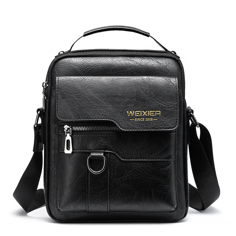 🔥😎【50% de descuento✨】Nuevo bolso de hombro Oxford de cuero genuino para hombre 2026