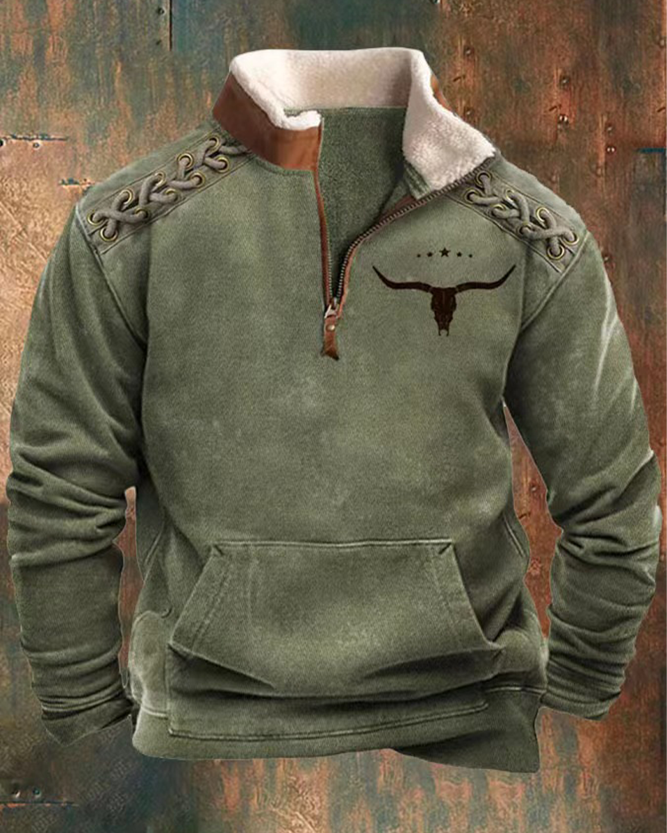 đă35% KEDVEZMĂNYăăS-4XLă2025-ös Ćszi-tĂ©li fĂ©rfi divatos, meleg hosszĂș ujjĂș pulĂłver 3D nyomattal