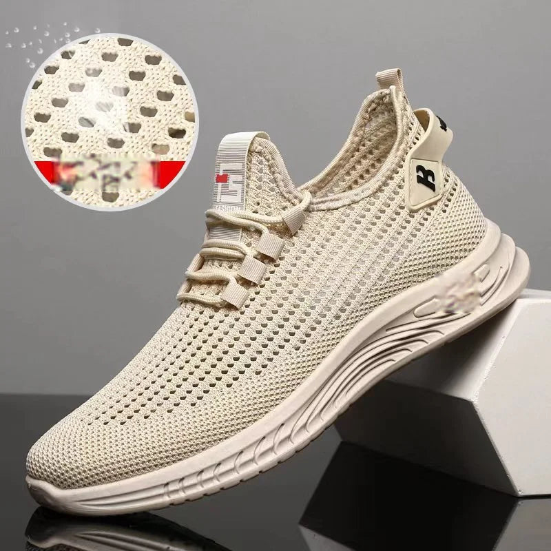 【50% REDUCERE】👟✨【39-44】Pantofi casual bărbătești, confortabili, respirabili, din plasă, antiderapanți și la modă