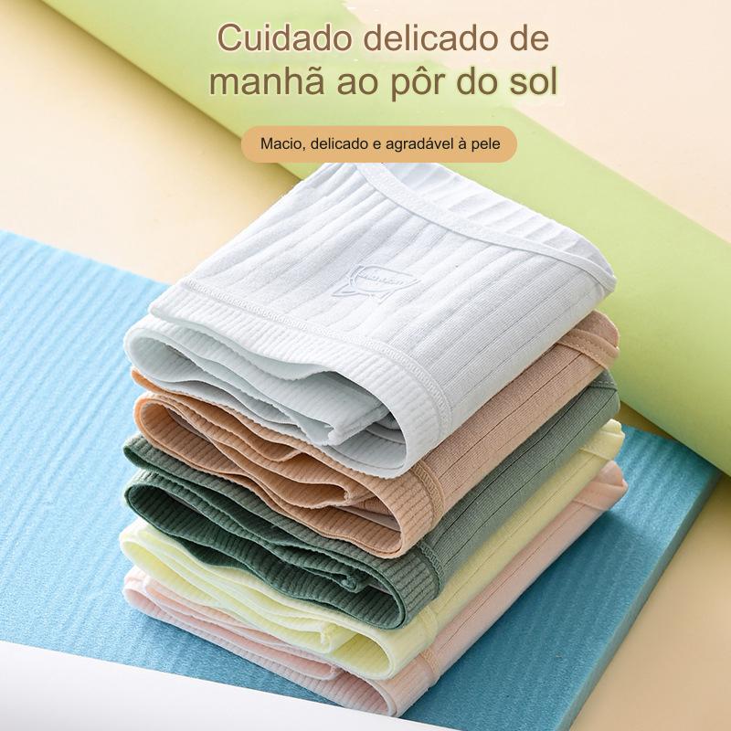 🔥✨【Paquete de 7】50% de descuento último día: bragas de algodón para mujer, de talle alto y antibacterianas