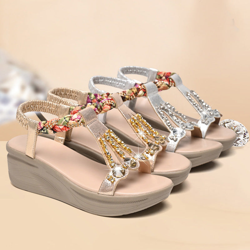 🔥✨【35-40】2025 sandals cu platformă din piele naturală pentru femei, pentru vara🔥Transport free of charge. ✅Plata la livrare