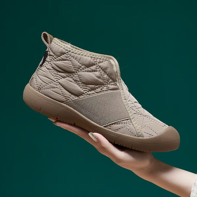 ✨👢【35-42】2025 otoño e invierno nuevos zapatos de algodón para mujer suaves, cómodos, cálidos e impermeables