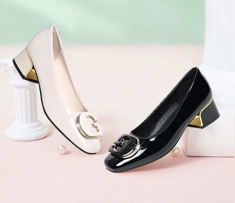 🔥✨【Ofertă specială de vară】👡【35-40】Pantofi noi de vară pentru femei, din piele, confortabili, cu talpă moale