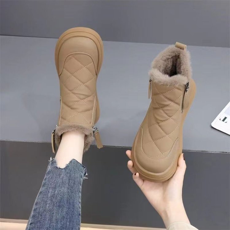 ✨👢【35-41】🔥⛄Jesień i zima, ciepłe, modne, antypoślizgowe, krótkie buty, nowy styl