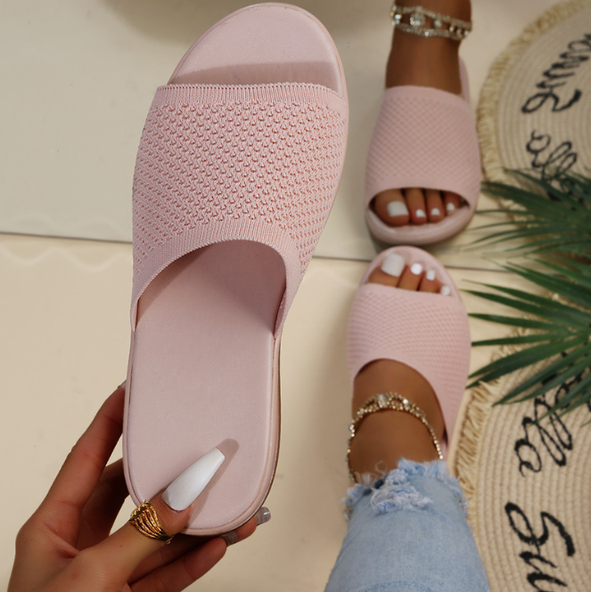 š„Promoción de veranoš„š”ć35-43ć2025 nuevas zapatillas de mujer de moda, zapatillas planas para ocio al aire libre