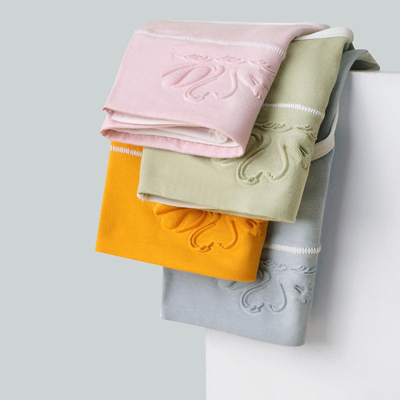 🎁【Комплект от 7 части】✨🩲Дамско бельо, изработено от чист памук, с контрол на корема и повдигане на седалището, дишащо и удобно.