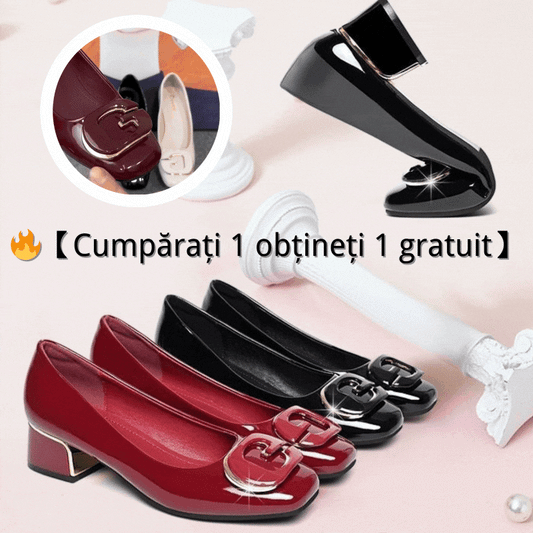🔥✨【Ofertă specială de vară】👡【35-40】Pantofi noi de vară pentru femei, din piele, confortabili, cu talpă moale