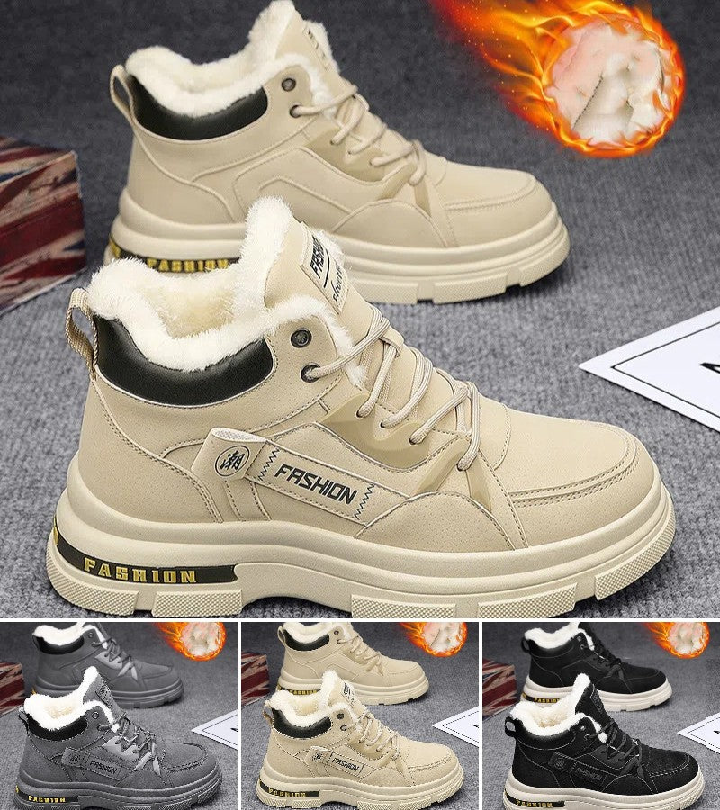 🔥👞【39-44】✨⛄2025 Zimowe nowe męskie pogrubione pluszowe modne ciepłe buty Martin