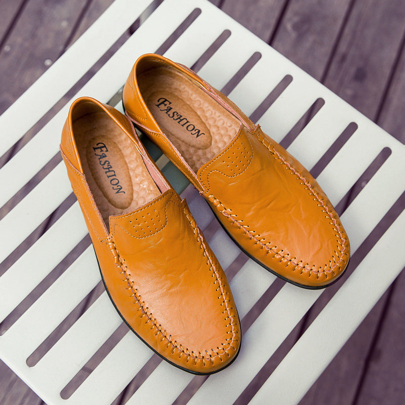 🔥💥【39-47】Pantofi casual bărbătești la modă nouă, din piele naturală, pentru vara anului 2025.