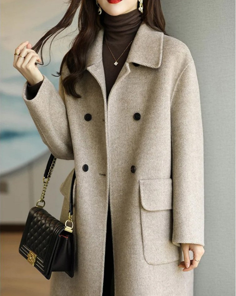 šš©° Hit promocija 39%: nova jesensko-zimska visokokakovostna dvoslojna kaÅ”mirska jakna ā primerna za veÄ sezon.