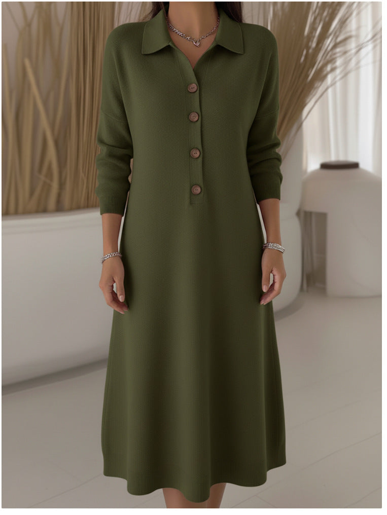 🔥✨ Wysokiej jakości tkanina 【S-3XL】👗 2026 Nowa modna dzianinowa sukienka