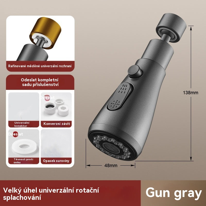 🚰【Filtr zdarma】🔥360° univerzální otočná kuchyňská baterie – snadná instalace