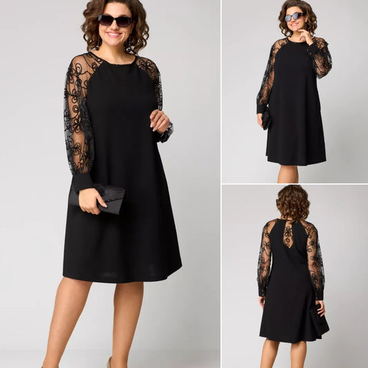 🔥✨【Jesenski novi dolasci】【S-5XL】🍁🍂Nova elegantna haljina, izrađena od visokokvalitetne čipke, u vintage stilu