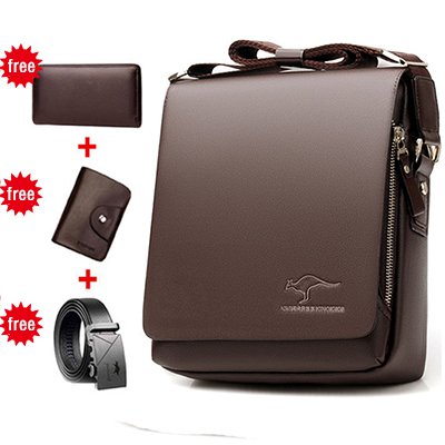 🔥Оферта за ограничено време🔥👜Комплект от четири мъжки бизнес чанти - стилни и ежедневни😎