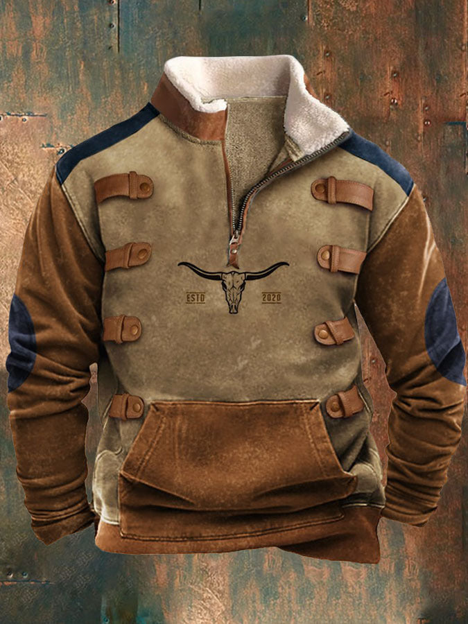 đă35% KEDVEZMĂNYăăS-4XLă2025-ös Ćszi-tĂ©li fĂ©rfi divatos, meleg hosszĂș ujjĂș pulĂłver 3D nyomattal