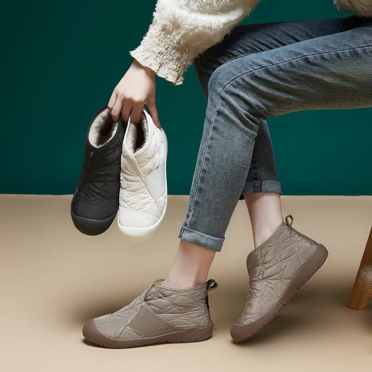 ✨👢【35-42】Нови меки, удобни, топли и дъждоустойчиви дамски памучни обувки за есен и зима 2025