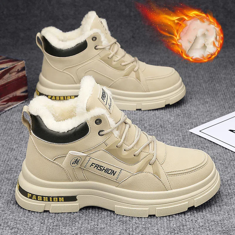 🔥👞【39-44】✨⛄2025 Zimowe nowe męskie pogrubione pluszowe modne ciepłe buty Martin