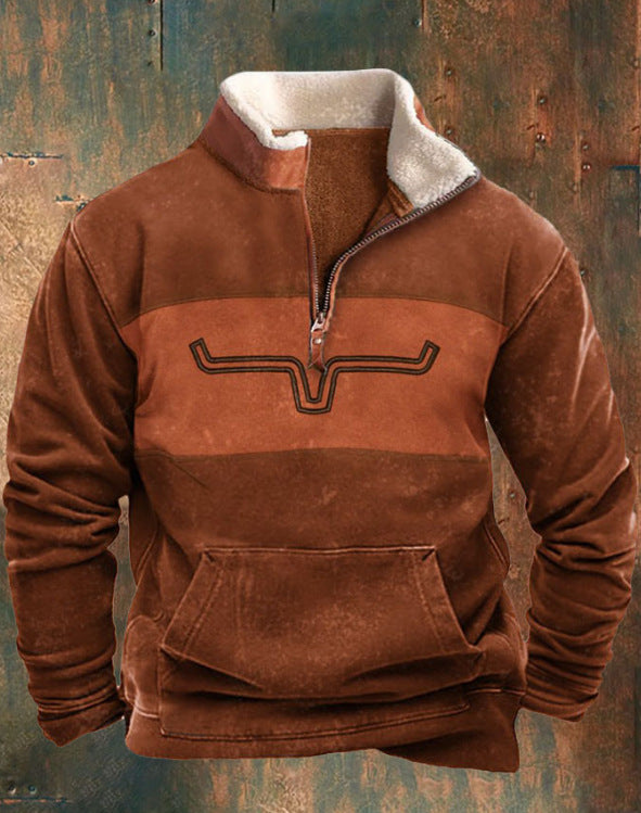 đă35% KEDVEZMĂNYăăS-4XLă2025-ös Ćszi-tĂ©li fĂ©rfi divatos, meleg hosszĂș ujjĂș pulĂłver 3D nyomattal