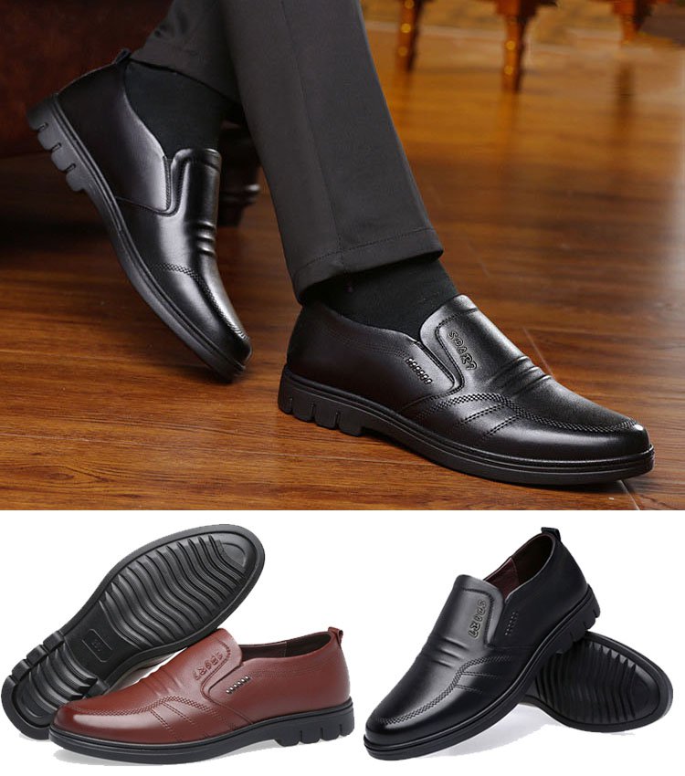 🏆👞【39-44】2025 Pantofi sport casual pentru bărbați, piele naturală, talpă moale, antiderapantă, respirabili