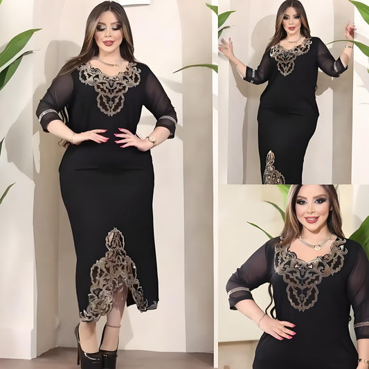 ✨🌸【Stil nou 2025】Rochie elegantă de înaltă calitate - Rochie elegantă și rafinată