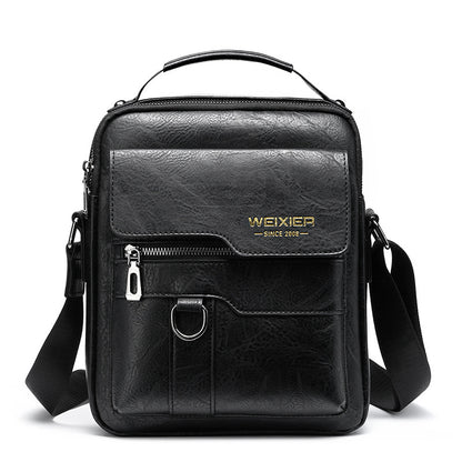 🔥😎【50% de descuento✨】Nuevo bolso de hombro Oxford de cuero genuino para hombre 2026
