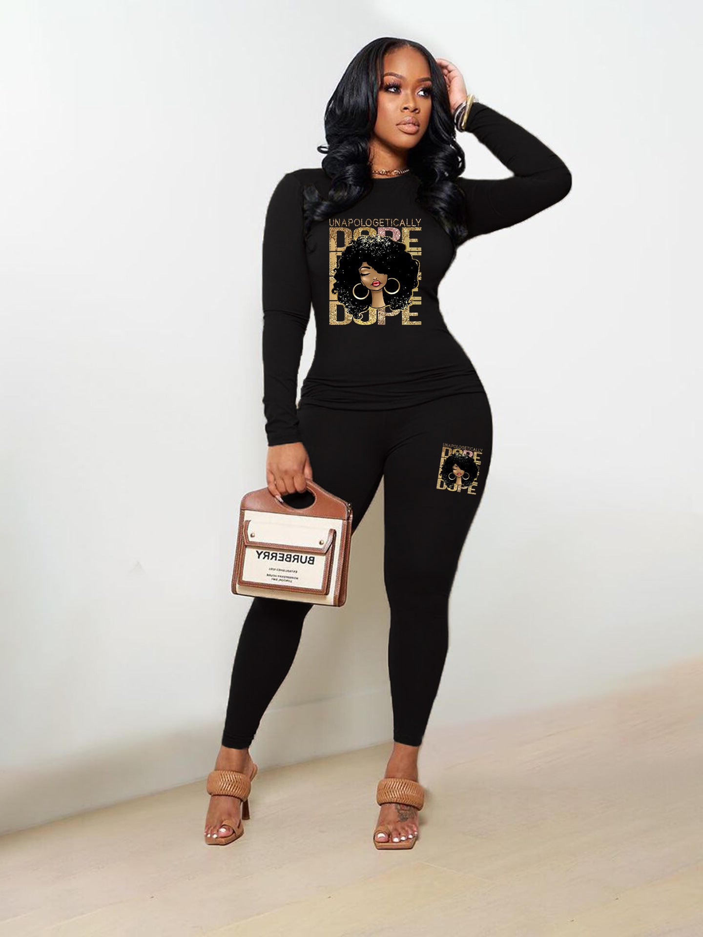 🌈🔥【Noutăți de toamnă】【Tricou + Pantaloni】Costum casual pentru femei în stil hip-hop 