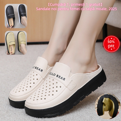 🔥🎉【Modele noi】Sandale de damă cu talpă moale, casual, confortabile, de vară 2025 