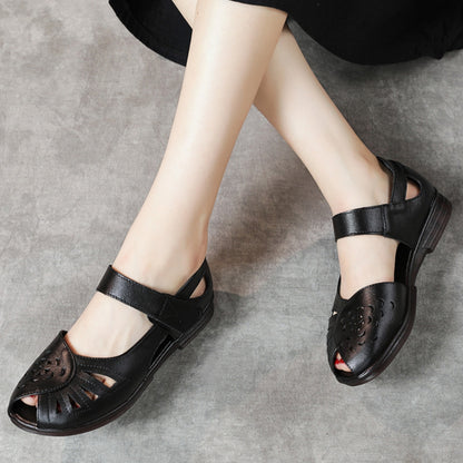✨🔥🔥【35-41】Sandale de damă din piele, moi și confortabile, la modă, vara 2025 