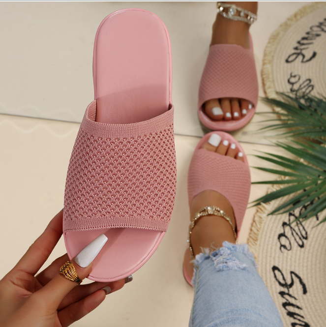 🔥Promoción de verano🔥👡【35-43】2025 nuevas zapatillas de mujer de moda, zapatillas planas para ocio al aire libre