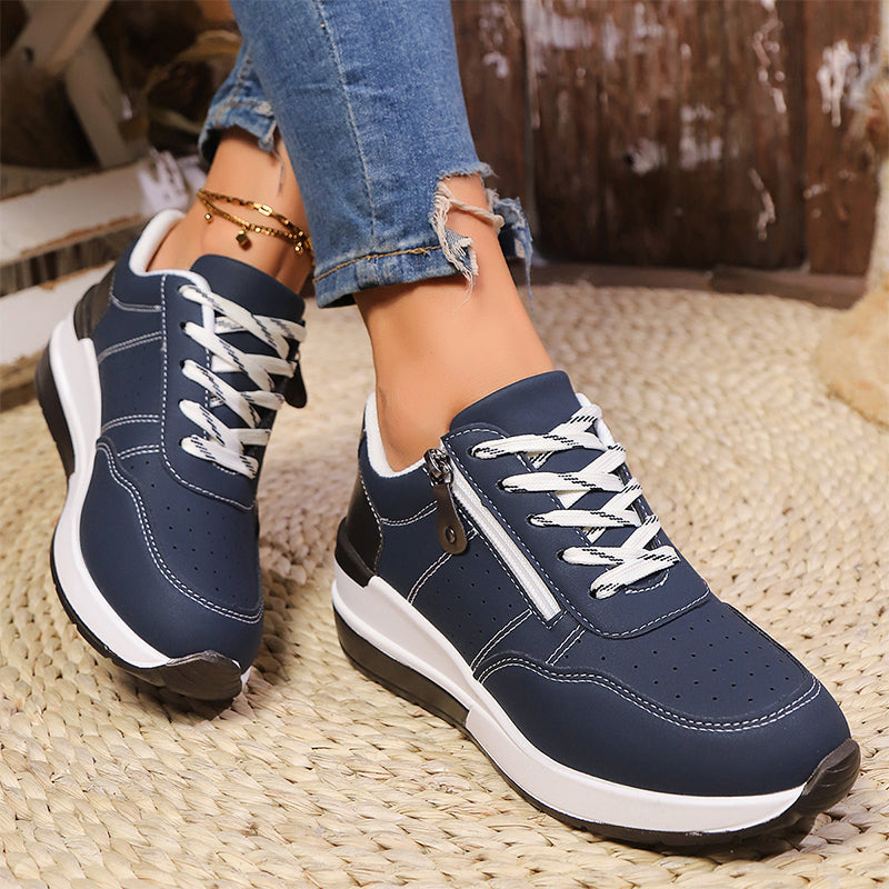 🔥🎉【50% de descuento✨】【Tallas 36-43】Zapatillas de plataforma modernas y cómodas para mujer