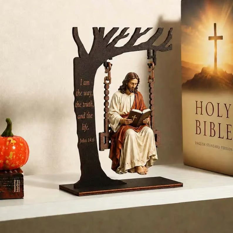 🔥Compra uno y llévate otro gratis🔥🔥 50% de descuento - ✝️📚 Decoración de madera para el hogar