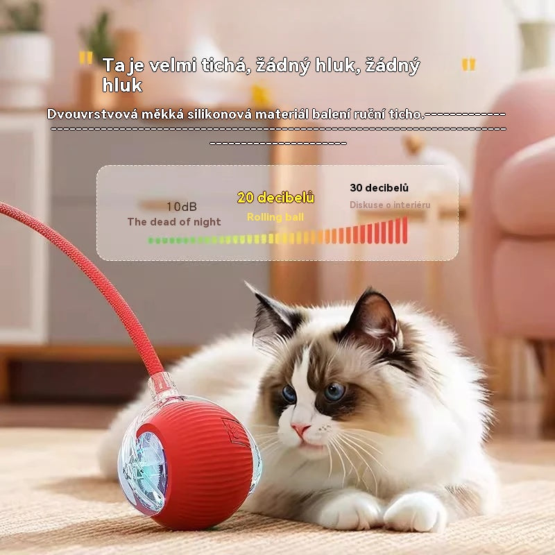 🐱🐕【Kupte 1, získejte 1 zdarma】Chytrý gravitační míč pro domácí mazlíčky - elektrický míč pro kočky (voděodolný)