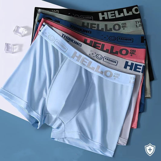 🔥Vruća rasprodaja🔥【Set od šest】【L-6XL】✨🎉Tanko, prozračno i udobno donje rublje za muškarce