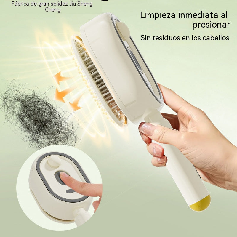 ⚡💨 Pulverizador eléctrico con peine de masaje y cojín de aire