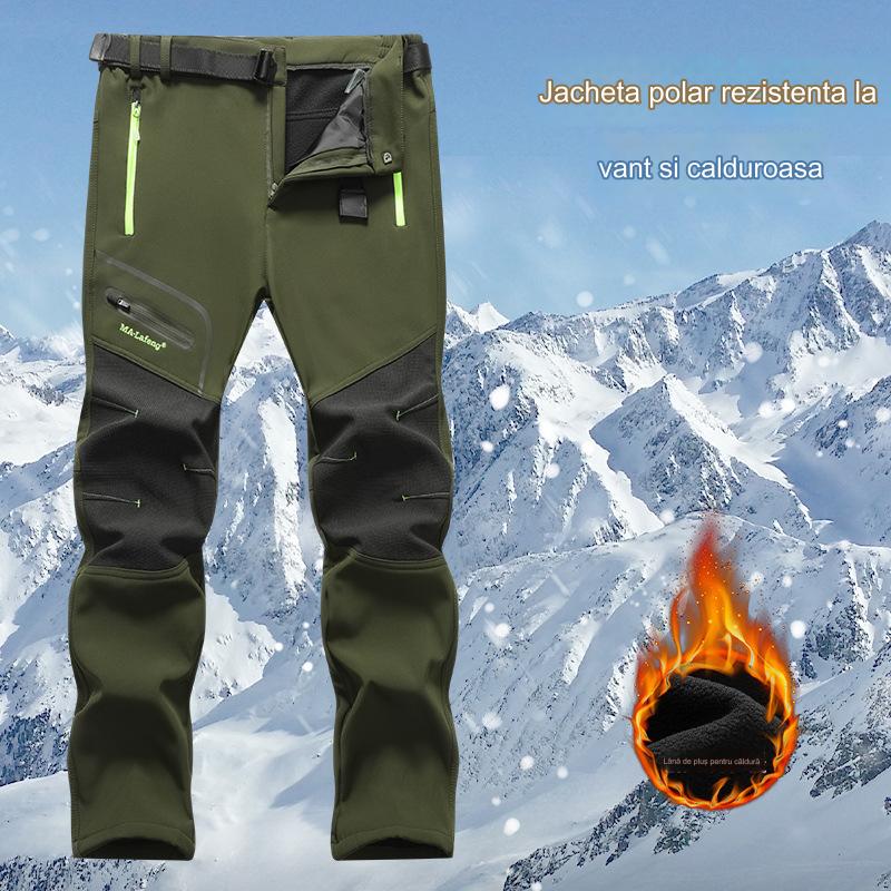 🔥✨【50% popusta】【S-5XL】Nove muške vodootporne tople ležerne hlače za jesen i zimu 2025.