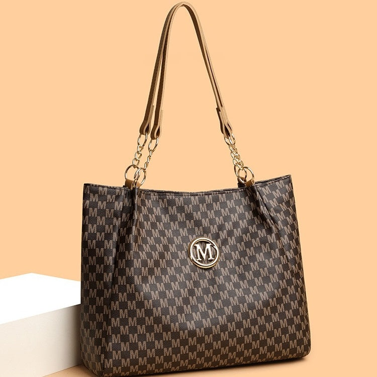 💕👜【50% popusta】【Novi ljetni stil🔥】Retro karirana torba za rame velikog kapaciteta