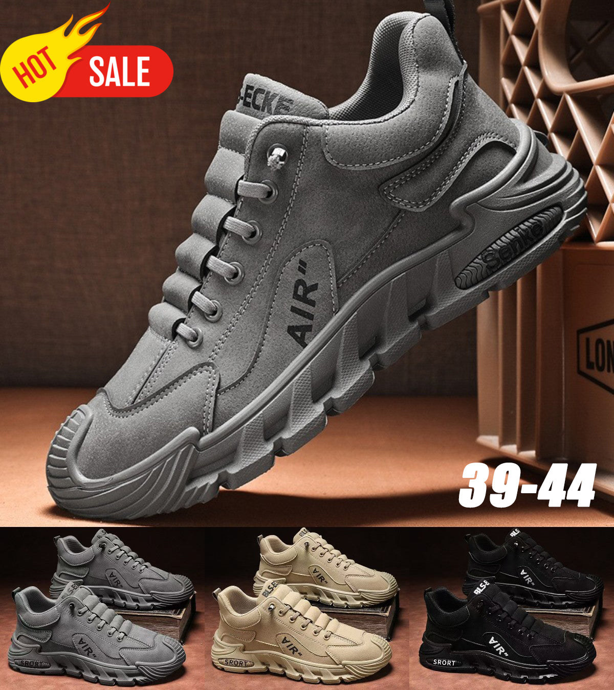 🔥🌴【39-44】Ljetne muške vodootporne i prozračne casual cipele, mekani potplati, udobne za nošenje