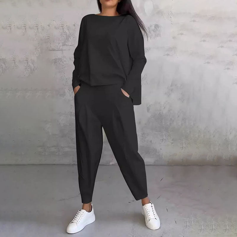 💖✨【50% popusta🔥】【S-5XL】Novo jednostavno pamučno žensko odijelo za jesen