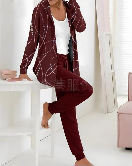 💃 Nova ponudba, kupite 1 in dobite 1 brezplačno 💖 Nov preprost bombažni komplet za jesen in zimo 2025