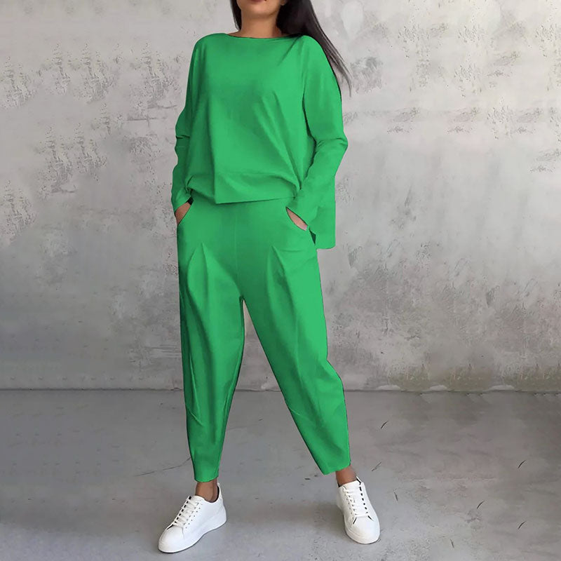💖✨【50% popusta🔥】【S-5XL】Novo jednostavno pamučno žensko odijelo za jesen
