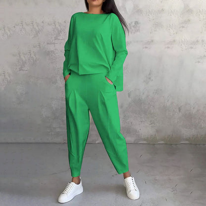 💖✨【50% popusta🔥】【S-5XL】Novo jednostavno pamučno žensko odijelo za jesen