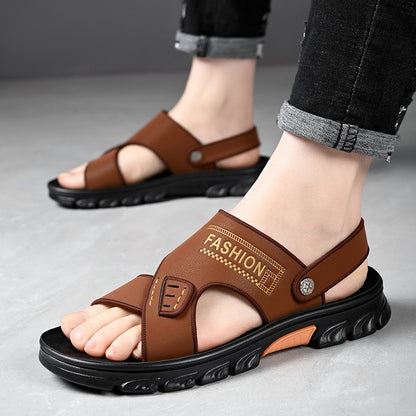 🎉👞【38-44】Sandale bărbătești casual la modă, vara 2025, talpă confortabilă și moale