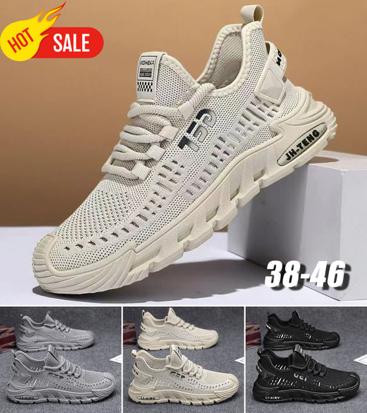 🔥😎【Tallas 38-46】Zapatos casuales de verano para hombre, transpirables, suaves y cómodos.
