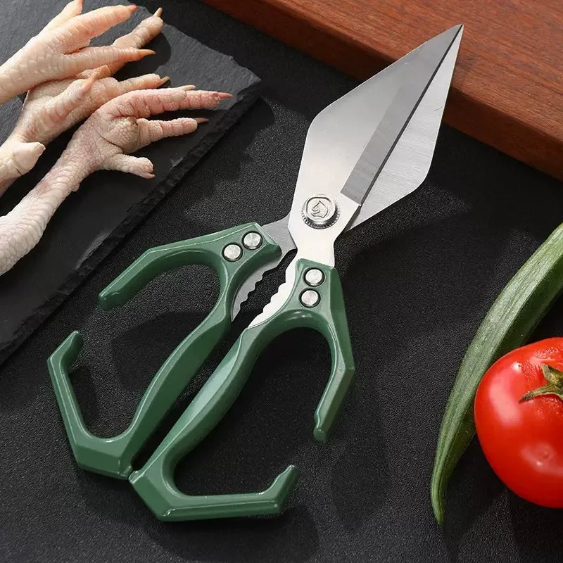 ✂️🔥【Súper útiles🔥】Tijeras de cocina multifuncionales: fáciles y sin esfuerzo