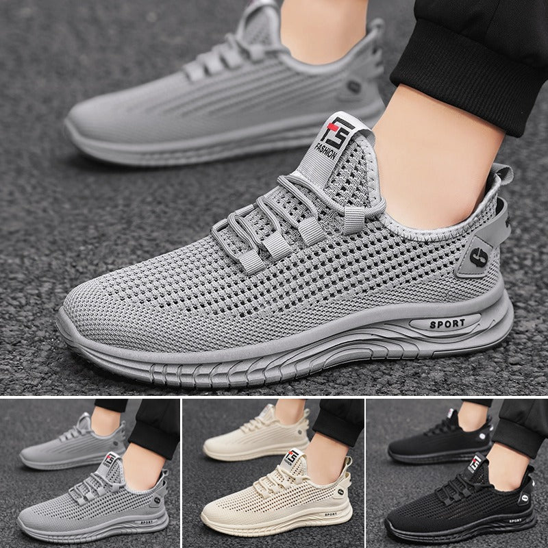 【50% REDUCERE】👟✨【39-44】Pantofi casual bărbătești, confortabili, respirabili, din plasă, antiderapanți și la modă 