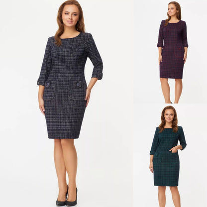 ✨🔥【Limited Mennyiség】【S-5XL】2025 tavaszi új divat és elegáns ruha, retró irodalmi és elegáns