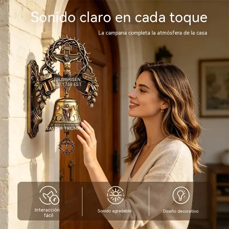 🔔✨ OFERTA TOP: Campana mural de Pascua, símbolo de esperanza y victoria