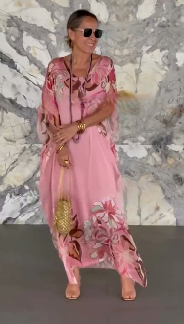 💕 【S-5XL】2025 Vestido deestampado de moda y elegancia de alta calidad, best-seller en Europa y América