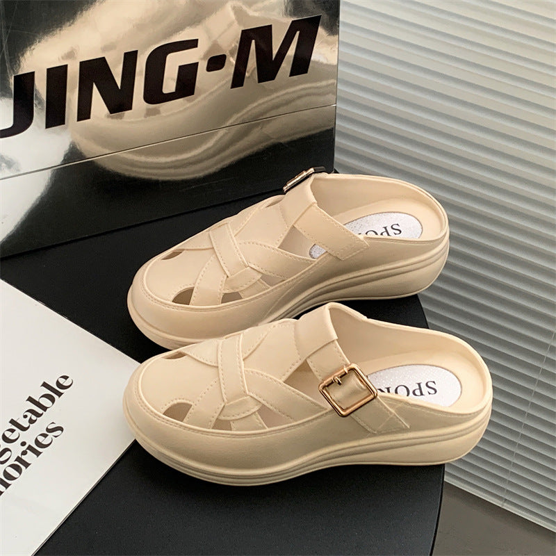 💟✨【Oferte speciale de vară🔥】【36-41】Sandale de damă noi, vara 2025, cu talpă goală, casual, confortabile, la modă și versatile 
