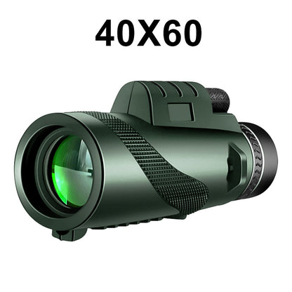 🔥🔭Telescop monocular de înaltă definiție, poate fi conectat la un telefon mobil pentru observare 